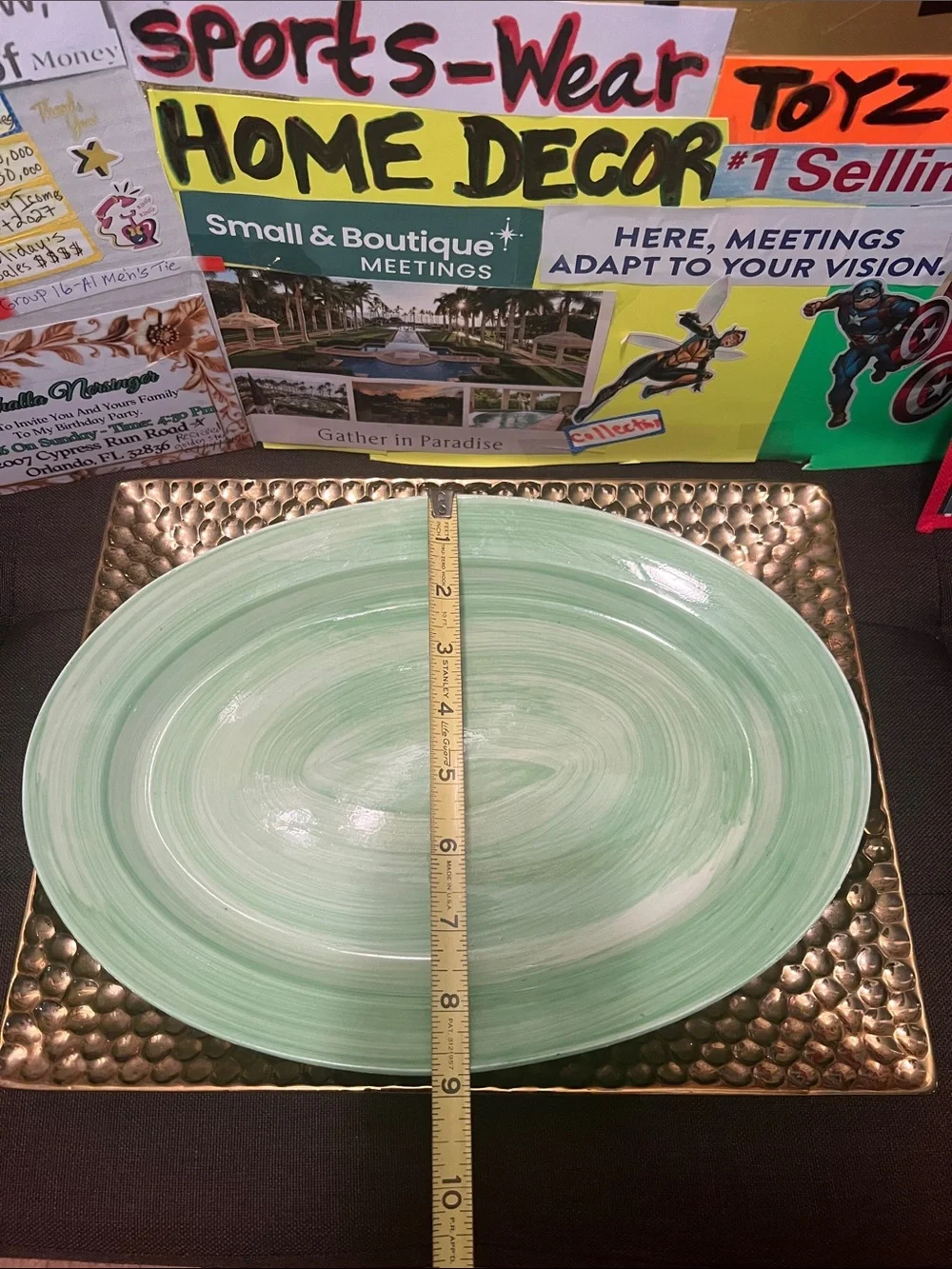 Everyday GIBSON dinnerware hand painted
